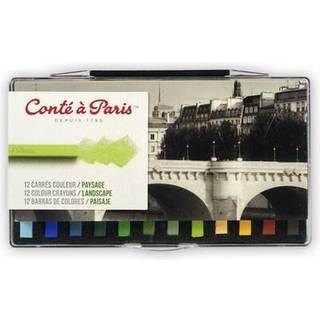 Plastic Box X12 Coloured Carres Lan
