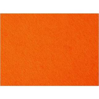Hobbyfilt | Kraftigt | 42x60 cm | Orange