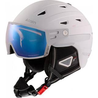 Cairn Maverick Evolight skihjelm med visir, hvid