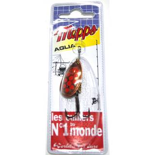 Mepps - Aglia Decoree Spinner Kobber Red Dots 2 (4.5g) Ribejagtogfikseri.dk