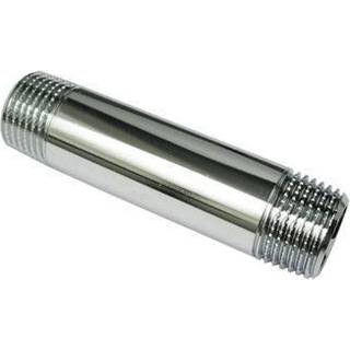 Nippelrør 1/2''-100mm forkromet