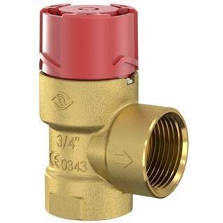 Flamco Prescor sikkerhedsventil 1/2''. 2.5 bar