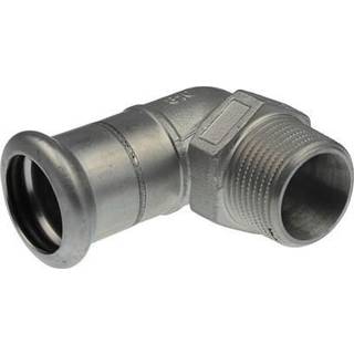 Vsh Fabrieken Vsh bøjning 90° muffe/nippel 35 mm x 11/4 syrefast