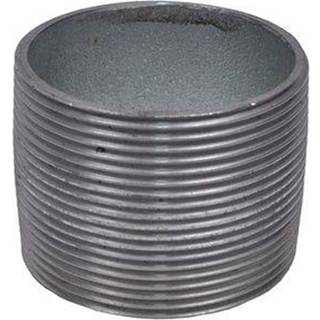 Nippelrør Galvaniseret 1/2" sammenskåret