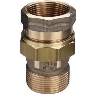 1/2" RØDGODS UNION M/N