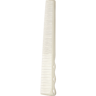 YS Park Hair Cutting Comb 252 White - 180 mm