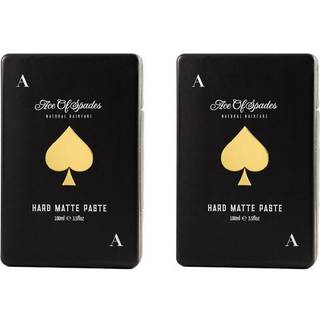 2-pack Ace of Spades Natural Haircare Hard Matte Paste 100ml