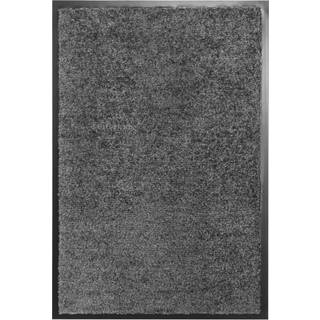 vaskbar dørmåtte 40x60 cm antracitgrå