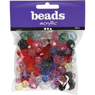 Beads Facetperler | 10-16mm | 70 stk.