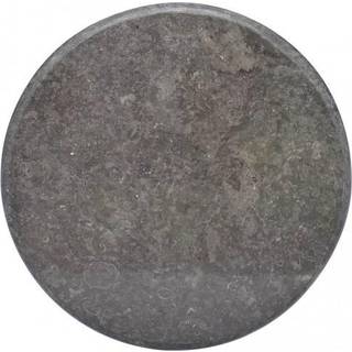 bordplade Ø60x2,5 cm marmor sort