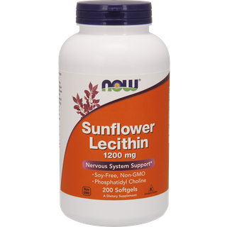 NOW Foods Solsikkelesitin 1200 mg