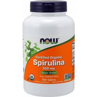 NOW Foods Økologisk Spirulina 500 mg