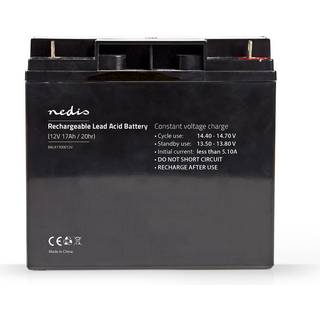 Genopladeligt blybatteri 12V - 17000 mAh