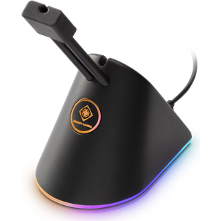 DELTACO RGB Mouse Bungee, Sort