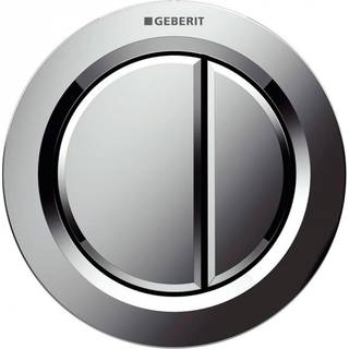Geberit betjeningsplade omega01 krom til gips