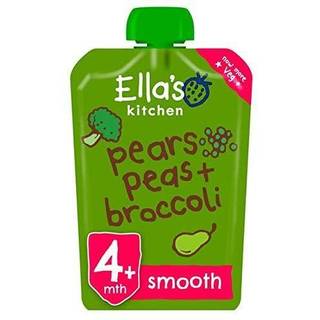 Babymos Broccoli/Pære/Ærter 4 Mdr Ø (120 gr)