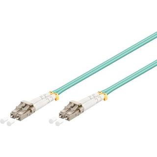 Fiber optisk LSZH kabel - LC/LC 50/125 μm OM3 - 3 m