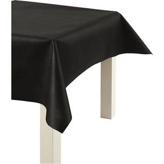 Sort Dug af Imiteret Stof - 125 cm x 10 m