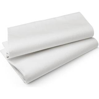 DUNI EVOLIN Borddug 127x127 cm Hvid 50 stk (164168)
