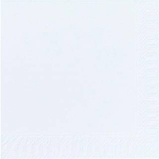 DUNI EVOLIN Stikdug 84x84 cm Hvid 84 stk (185158)