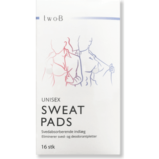 Twob sweat pads svedabsorberende indlæg 16 stk