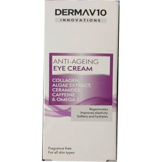 Derma V10 Anti-Ageing Øjencreme - 15ml