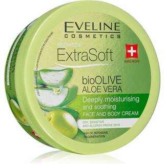 Eveline Cosmetics Extra Soft Fugtgivende og lindrende creme til sensitiv hud Bio Olive & Aloe Vera 175 ml - 175 ml