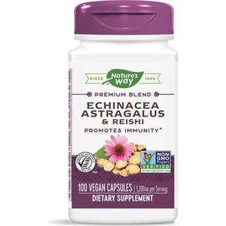 Natures Way - Echinacea, Astragalus & Reishi 100 kapsler