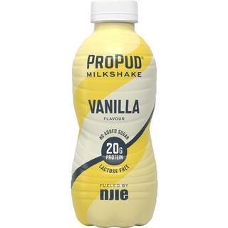Proteinmilkshake m. vaniljesmag u. tilsat sukker laktosefri