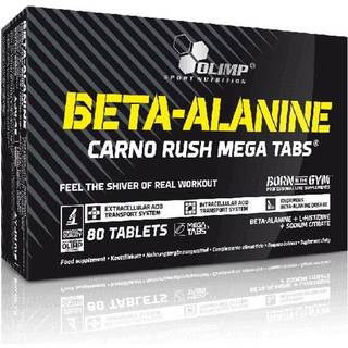 Olimp Nutrition - Beta Alanine - Carno Rush Mega Tabs - 80 tabletter