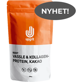 Upgrit Valle og Kollagenprotein, Kakao, 750 g