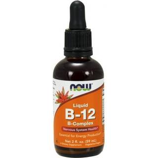 NOW Foods Vitamin B12 Kompleks Flydende