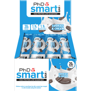 PHD SMART BAR 12 x 64 g -Cookies & Cream