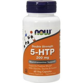 5-HTP med glycin, taurin og inositol, 200mg - 60 kapsler