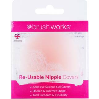 Brushworks Reusable Silicone Nipple Covers 1 pair