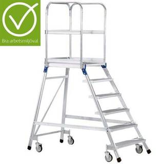 Zarges Enkel Platform trappe 6 trin