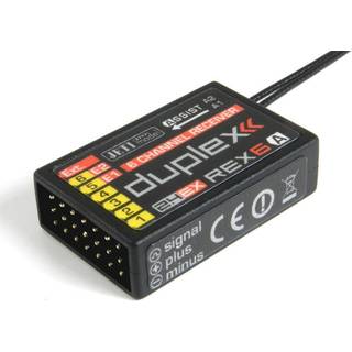 Jeti Duplex 2.4 GHz REX 6 Assist modtager 6ch