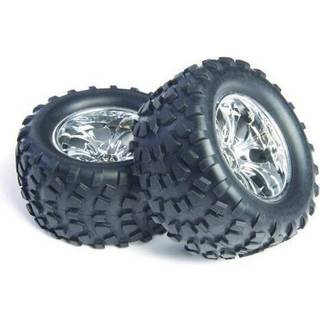 Wheel Com. Thunder Chrom 130mm 2 pcs