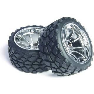 Wheel Complete, Street Hotrod, Chrom, 2 pcs