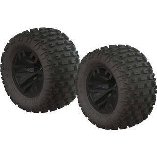 ARRMA AR550044 dBoots Fortress Dæk Sæt Limet Sort (2)