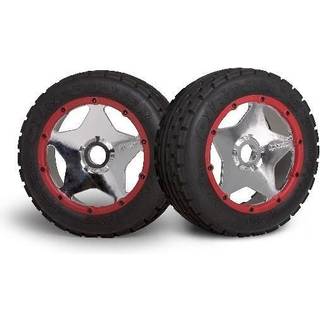HPI - HP3224 - Super Star Wheel Shiny Chrome (120X60Mm/2Pcs/)