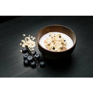 Frysetørret mad / campingmad Real Field Meal Light Blåbær- &amp; vaniljemüsli, vegetarisk, portionspakning, 405 g