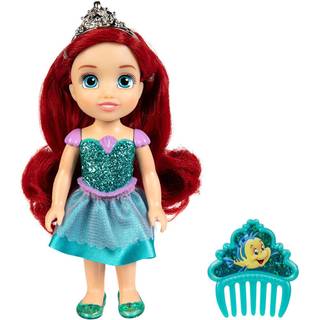 JAKKS Pacific Disney Princess 6 Inch Petite Doll med kam Ariel