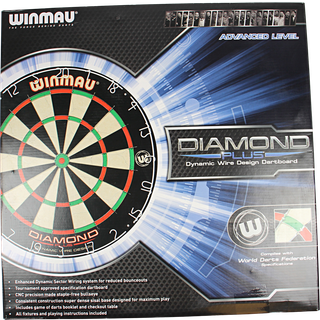 Diamond bristle dartskive
