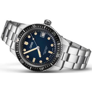 Oris 01 733 7747 4055-07 8 17 18 Diving Blå/Stål Ø36 mm