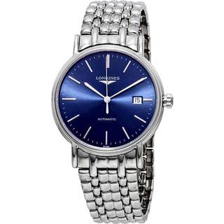 Longines L4.921.4.92.6 Presence Blå/Stål Ø38.5 mm
