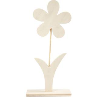 Blomst, H: 26 cm, B: 13 cm, tykkelse 1 cm, 1 stk.