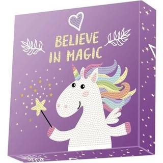 Diamond Dotz Box 22 x 22 cm - Unicorn Believe in Magic