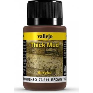 Vallejo Weathering, Brown Thick Mud, 40 ml [Levering: 1-2 dage]