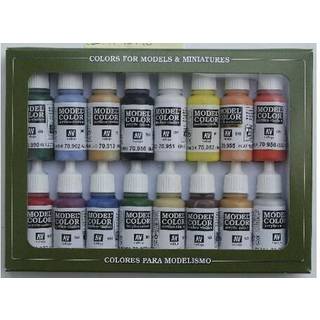 Vallejo Acrylic Model Color Set U.S.A Basic (16)